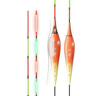 川泽316夜光漂oled醒目电子漂咬钩变色高灵敏浮漂日夜两用鲫鱼漂