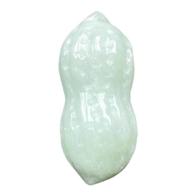 缅甸玉生意兴隆天然翡翠花生忠贤