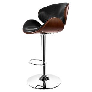 凯伦诗北欧轻奢吧椅升降酒吧椅子靠背前台椅高脚凳家用厨房吧台椅