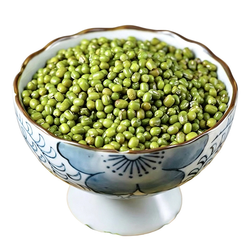 内蒙古有机绿豆新鲜农家绿豆可发芽皮薄新货颗粒饱满官方旗舰店
