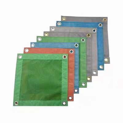 PVC盘扣网防炎网阻燃安全网中纤