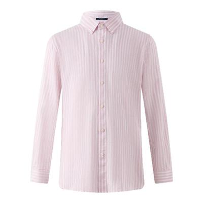 经典长袖衬衫翻领上衣