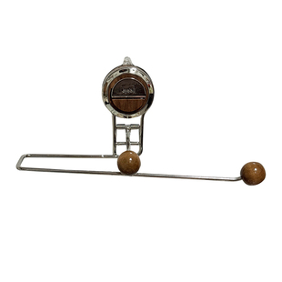 厨房纸挂架吸盘免打孔保鲜膜懒人抹布置物架厕所卷纸卫生间纸巾架