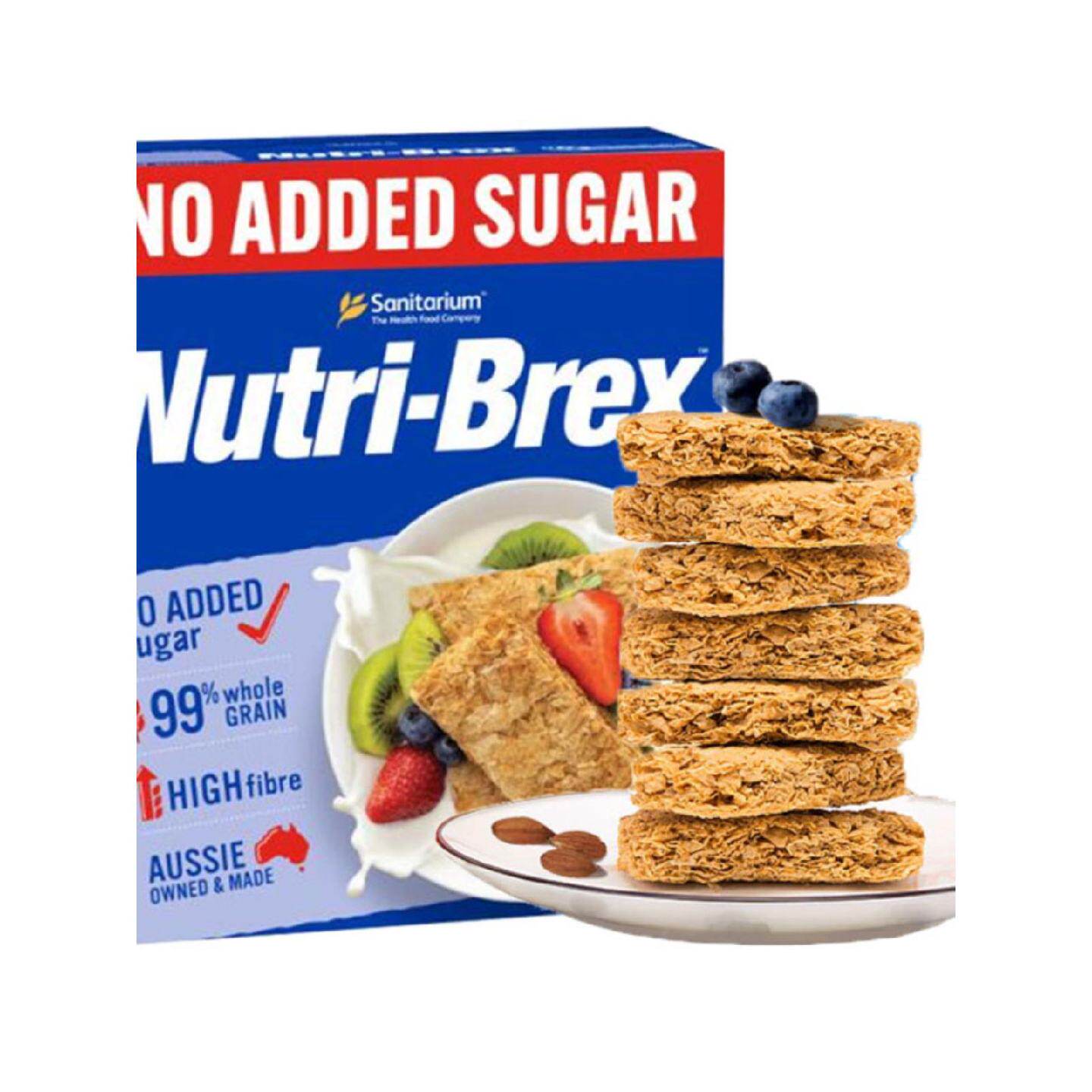 @Nutri-Brex欣善怡麦片新康利燕麦饼干低脂热量健身代餐原味无糖