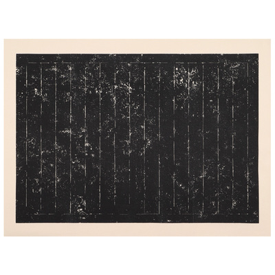 黑色蜡染小楷半生熟书法作品纸