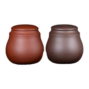 铭壶堂宜兴紫砂茶叶罐原矿紫砂存茶罐醒茶罐