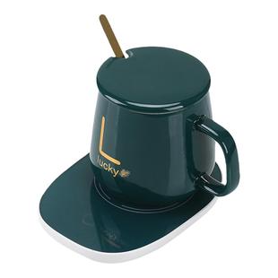 热咖啡牛奶神器暖暖杯55度智能恒温杯礼盒装加热杯垫水杯子伴手礼