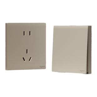 legrand罗格朗开关插座哑光简悦粉铂金一开五孔usb多控空调电脑86