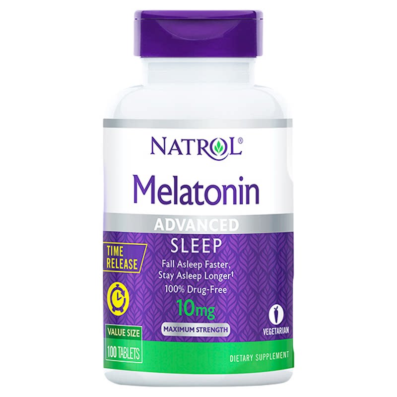 美国Natrol褪黑素10mg深度睡眠片