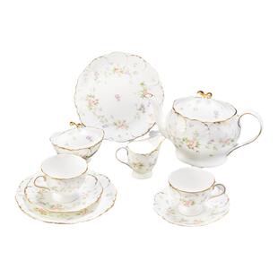 日本NARUMI/鸣海Remembrance系列 经典茶咖套组/双人下午茶杯碟组