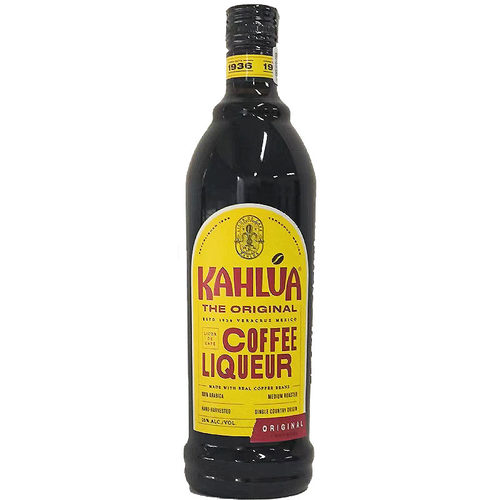 进口洋酒墨西哥甘露咖啡力娇酒KAHLUA甜酒提拉米苏烘培1000ml