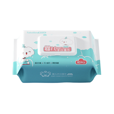棉柔世家婴儿手口湿巾80抽