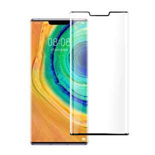 适用热弯曲面膜华为Mate70 60Pro 50RS保时捷mt40Epro钢化膜Mate30Pro全屏Mate9Pro高清RS新款防指纹手机膜