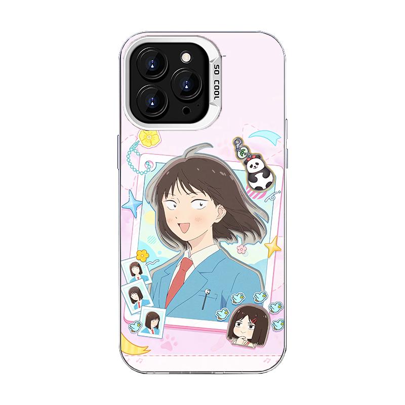 跃动青春手机壳适用iPhone16Promax动漫情侣vivo苹果14美津未OPPO小米15志摩聪介iQOO荣耀p60华为mate70一加