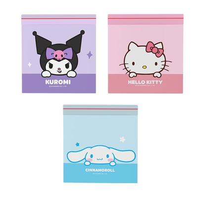 三丽鸥车载垃圾袋可粘贴可站立