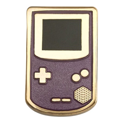 Gameboy创意金属徽章新年礼物