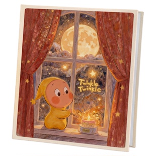 星星人小卡册拍立得照片收纳大容量3寸三相册本纪念册儿童四宫格