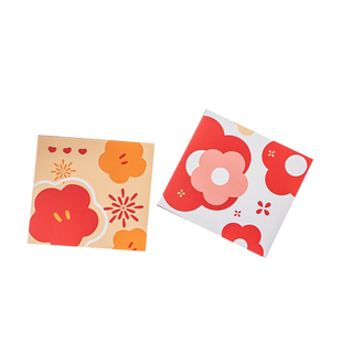 新年糖霜饼干卡头包装袋子页眉曲奇玛德琳雪花酥透明圣诞姜饼