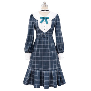 秀琴家 若叶睦cos服常服邦邦 BanGDream AveMujiaca十周年舞台装