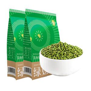 东北绿豆新鲜可发芽农家新货绿豆大颗粒优质绿豆粥绿豆糕原料