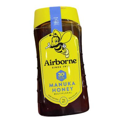 costco开市客Airborne新西兰进口麦卢卡多花种蜂蜜天然纯正挤压瓶