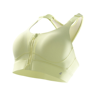 天使季节高强度运动文胸紧致裸感5A抗菌健身背心拉链一体胸杯套装