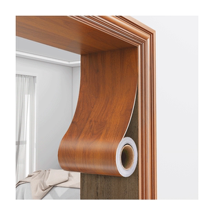 门边框包边自粘门贴纸家具翻新门套破损修补遮丑装饰改造木纹贴皮