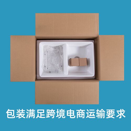 MIJIC民洁卫浴285T陶瓷水槽 双槽厨房洗碗盆洗菜盆cupc出口认证