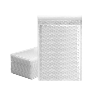 复合珠光膜气泡信封袋加厚防震白色泡沫气泡袋书本服装快递袋批发