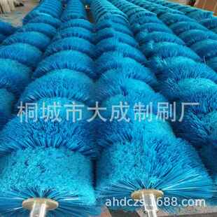 护栏清扫布棉条刷 胶条刷子 四角丝软长毛刷 供应开花清洗车机刷
