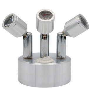 led三头射灯可充电自带电源电池灯酒吧珠宝灯展厅展示柜台婚礼灯