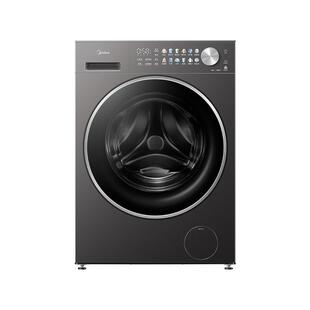 以旧换新补贴美的10kg纯平嵌家用全自动洗脱一体滚筒洗衣机L1T