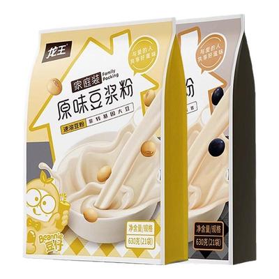 龙王豆浆速溶冲饮630g*2包装