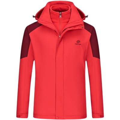 探拓秋冬季户外两件套冲锋衣男女