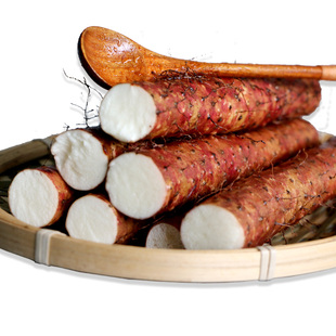 焦作温县紫怀淮山铁棍山药礼盒装新鲜农家河南官方旗舰店正宗铁杆