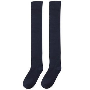 jk过膝袜黑丝白丝肉感薄款春秋夏天鹅绒大腿长高筒袜少女cosplay