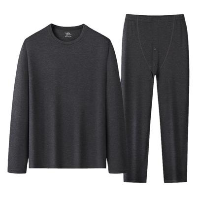 冬季男款加大码保暖内衣套装