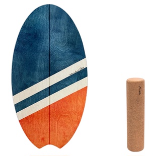 Boardplus专业平衡板10层A级桦木滑雪冲浪核心训练板成人fish系列