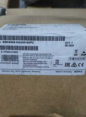 询价-6GK5408-0GA00-8AP2未封，要的拍。