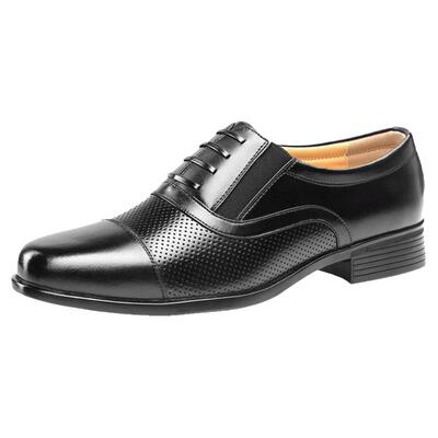 3515凉皮鞋网眼镂空三接头皮鞋