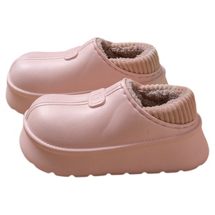 孕妇防滑棉拖鞋女款秋冬季2025新款防水外穿保暖室内家居月子棉鞋