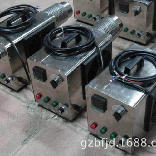供应工控型1KW-7.5KW便携式小热风机 手提式服装机械设备厂家直供