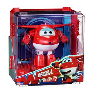 奥迪双钻超级飞侠变形机器人机库墙装益智玩具儿童乐迪男新年礼物