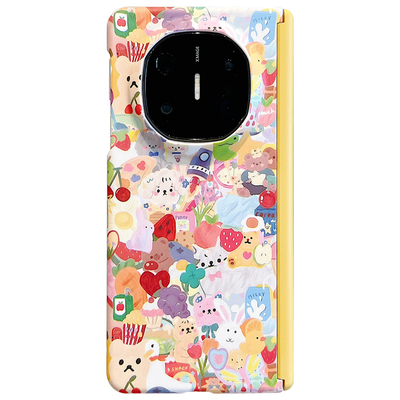 适用华为mateX7典藏版卡通手机壳