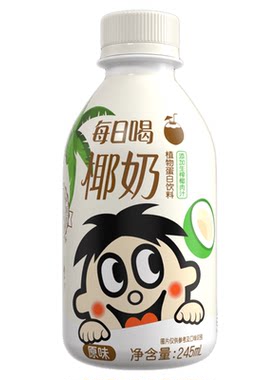 旺旺每日喝椰奶250ml瓶装饮品