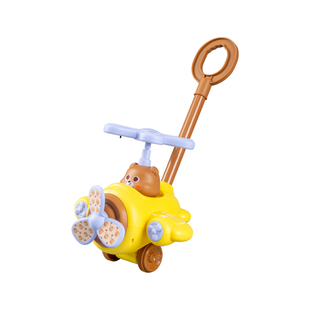 儿童推推乐玩具宝宝助步手推车飞机1-2岁3灯光音乐响铃婴儿学走路