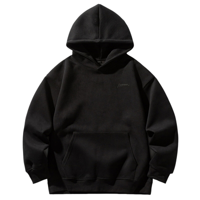 刺绣线条美式休闲连帽卫衣