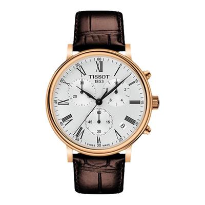 Tissot天梭卡森臻我石英皮带男表