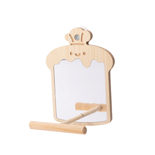 宠尚天鹦鹉镜子站架玄凤牡丹虎皮站棍站杆站棒鸟笼造景玩具用品