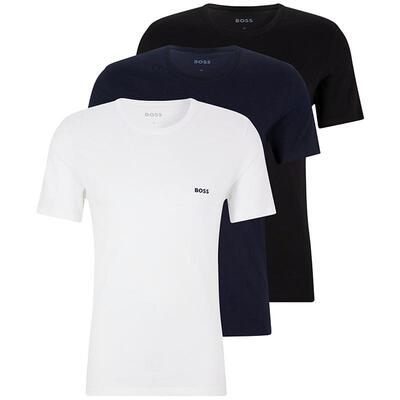 HugoBoss3件装男士短袖圆领T恤